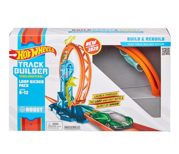 Hot Wheels Track Builder Zestaw do rozbudowy Pętla - 540763 - zdjęcie